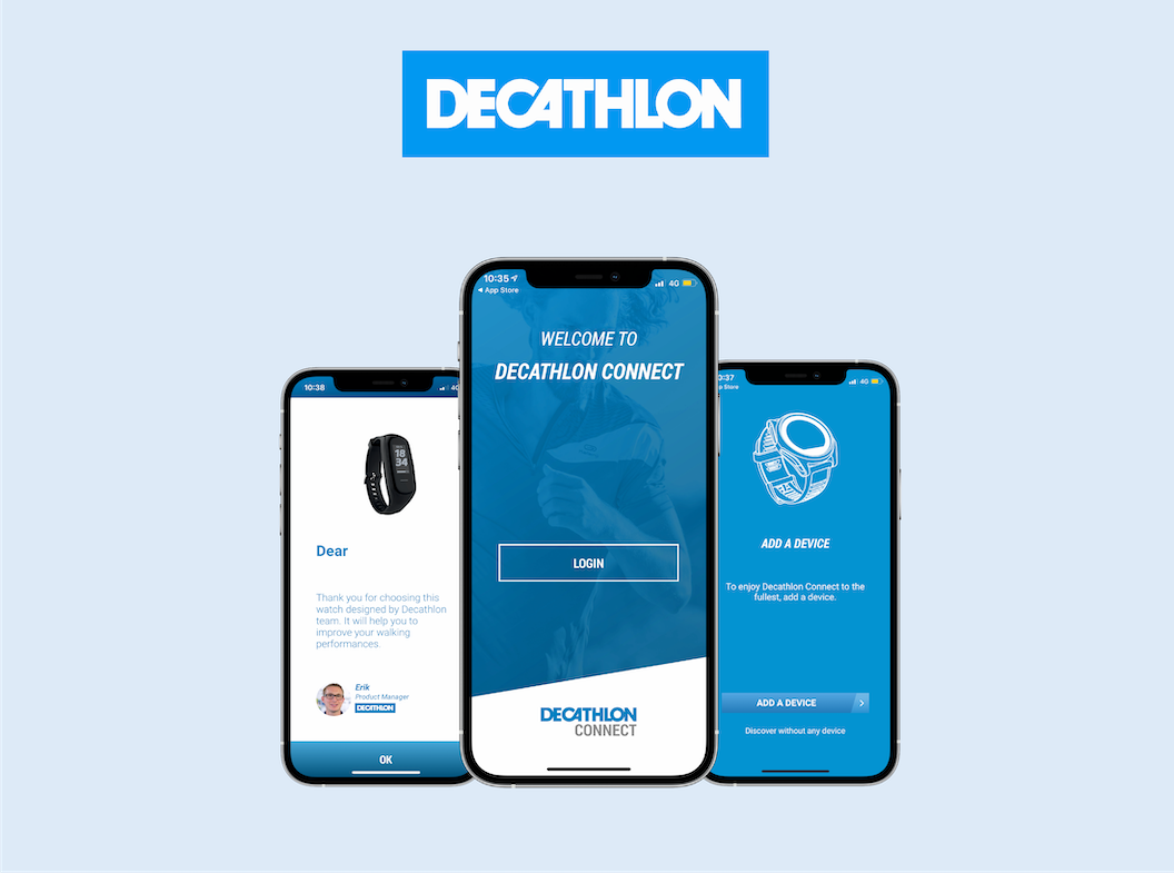 Projet application mobile, Decathlon Connected Experiences, exomind