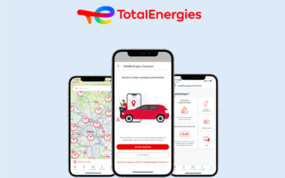 Projet application mobile, Total Energies Total Services, exomind